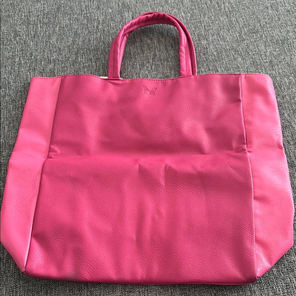 Hanae Mori Pink Tote Bag